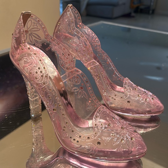 Dolce & Gabbana Shoes - DOLCE & GABBANA Cinderella PVC Lucite Crystal Heels
